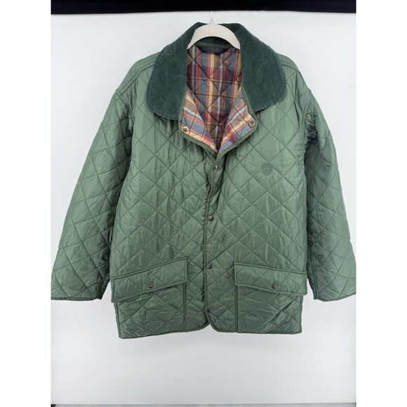 Belfe & Belfe Men's Green Quilted Jacket Size 50 - Picture 1 of 5